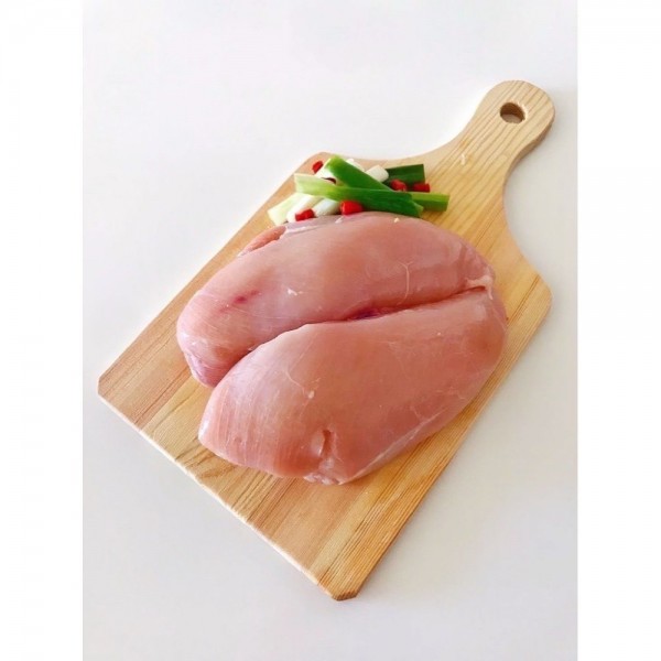 真空包台灣國產雞原味清胸肉(雞胸去皮去骨)完全無任何添加550g 已投保產品責任險一千萬